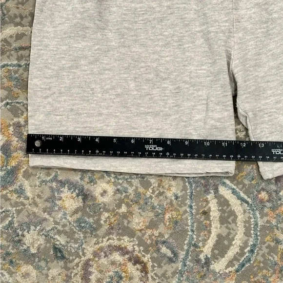 Vtg 90s Classics By Tullex Notre Dame Fighting Irish Sweat Shorts Grey Sz L USA - Picture 5 of 8